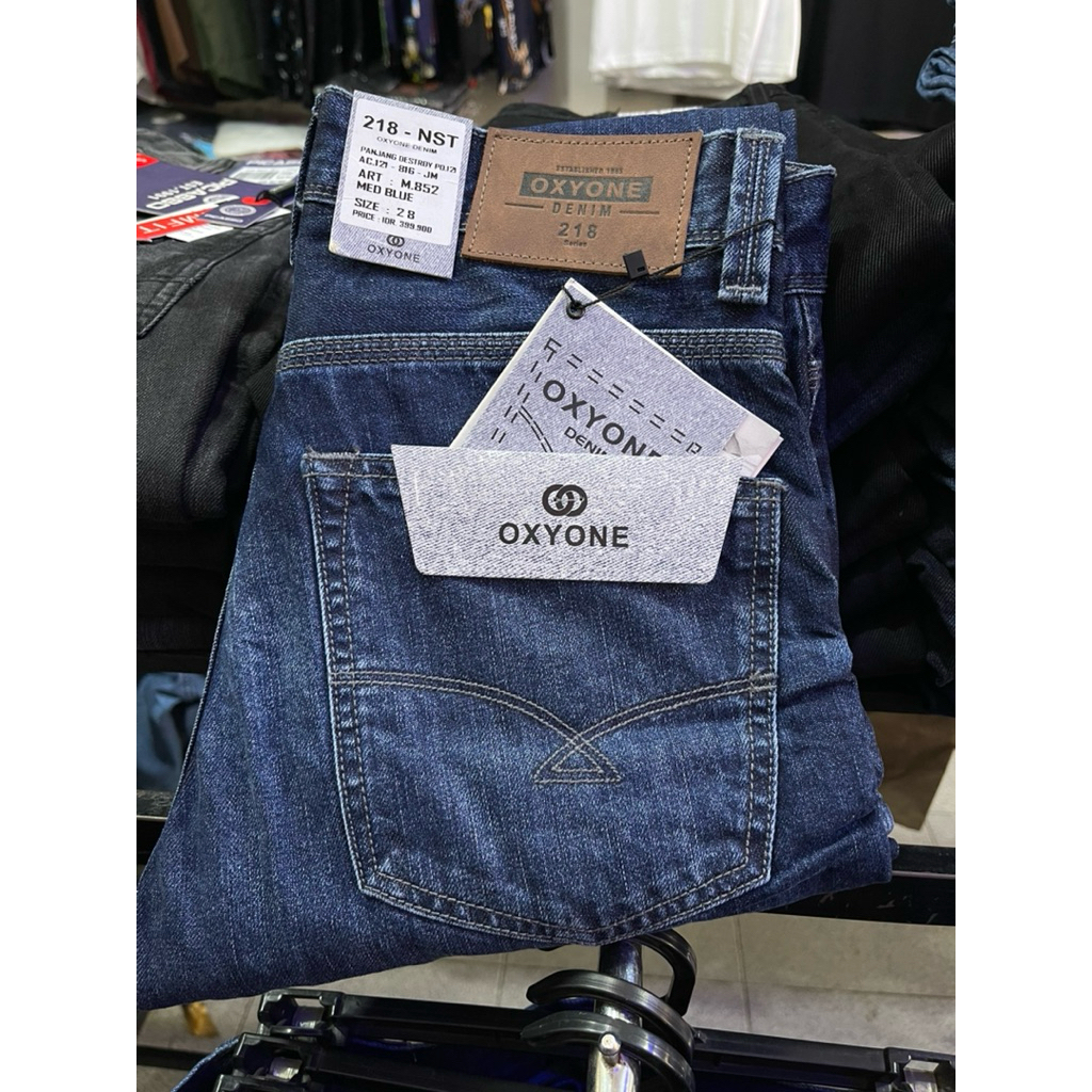 CELANA JEANS PRIA OXYONE ORIGINAL - Strit & non strit