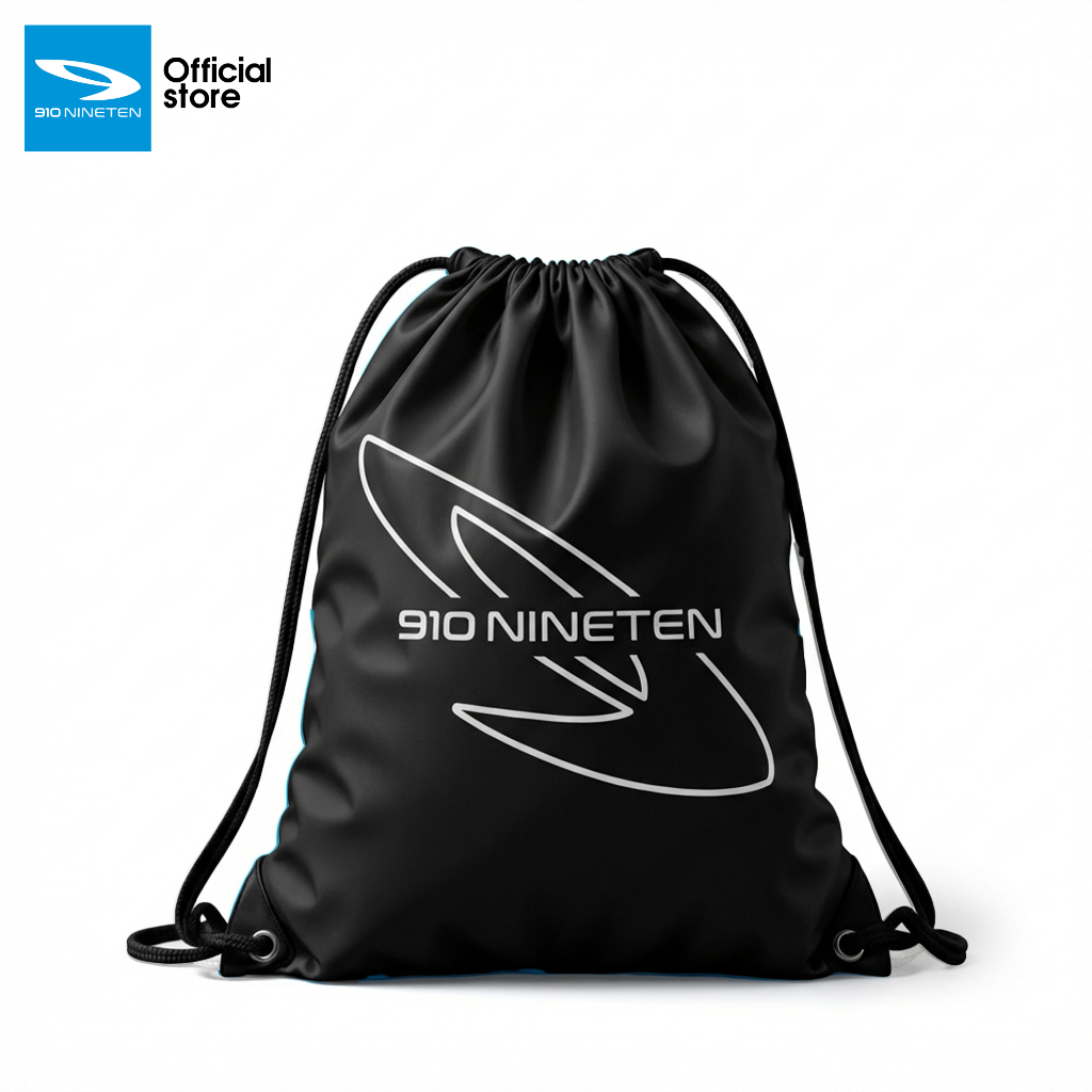 910 Nineten PRIME STRING BAG -  Hitam -  Tas Serut