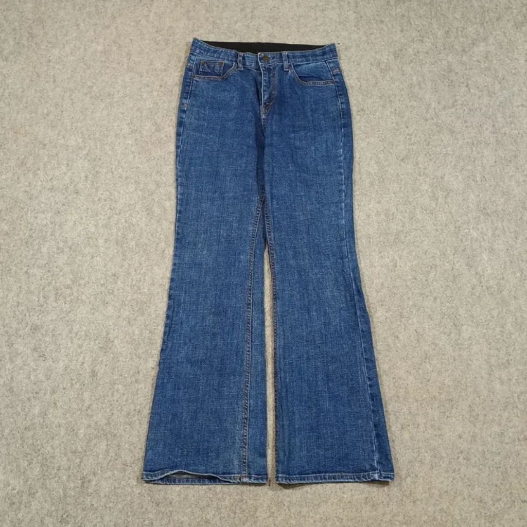 Celana cutbray jeans panjang pria size 29 second