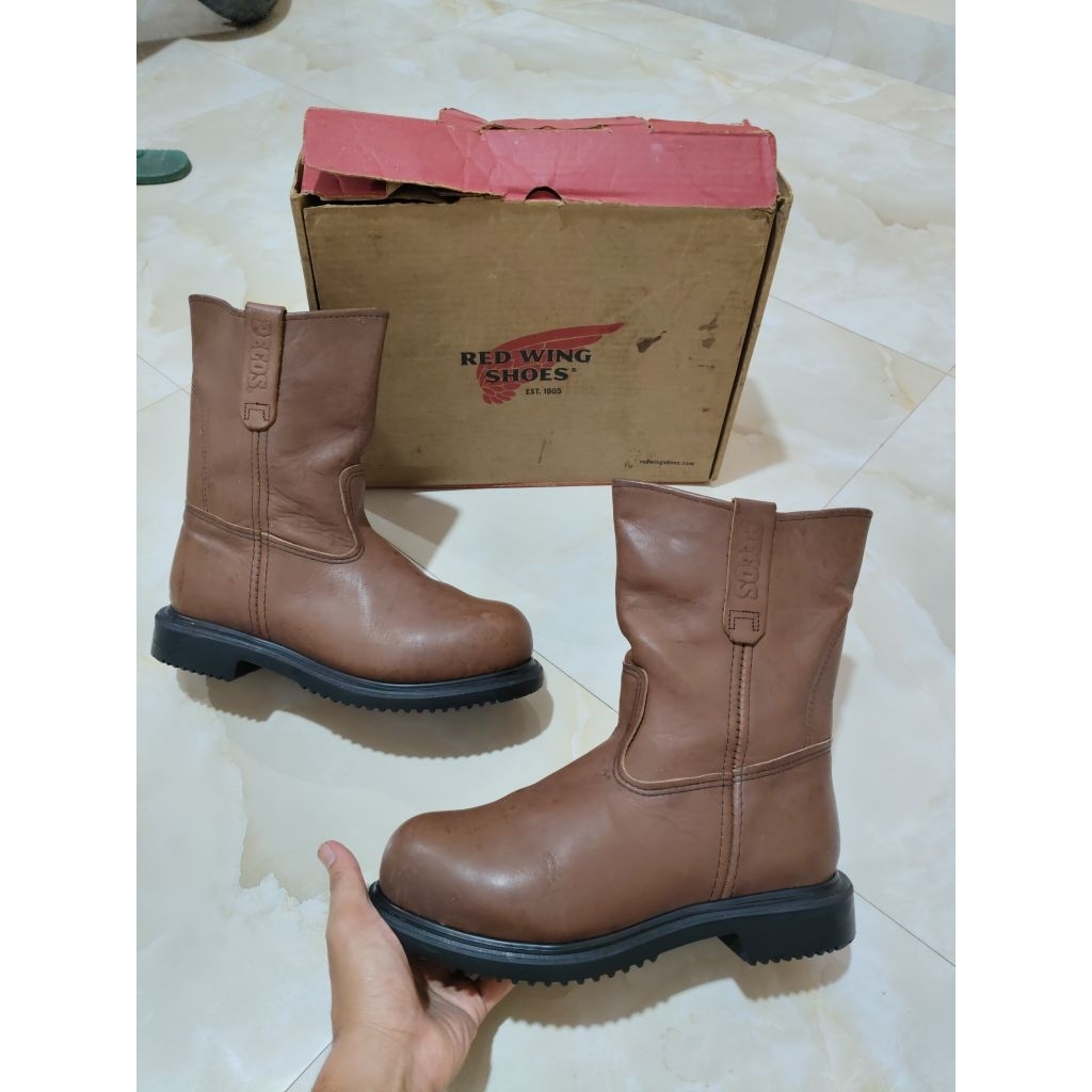 SEPATU SAFETY REDWING PECOS 8241 uk 6 (39/40) Like new