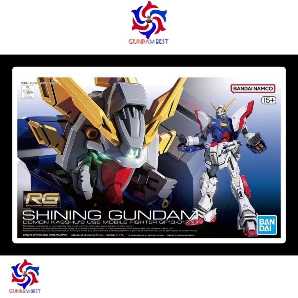RG Shining Gundam Bandai
