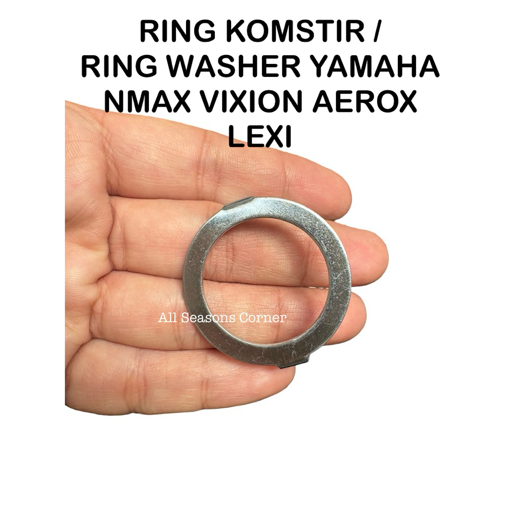 RING KOMSTIR PENGUNCI MUR KOMSTIR YAMAHA / RING WASHER NMAX AEROX LEXI VIXION