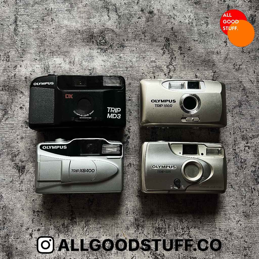 OLYMPUS TRIP 100R / TRIP MD 3 / TRIP PANO 2 /OLYMPUS 500 / OLYMPUS AF 51 / OLYMPUS JUNIOR / OLYMPUS 