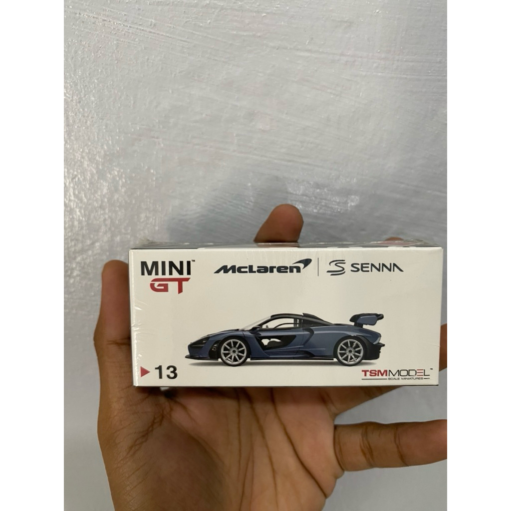 Mini Gt McLaren Senna Victory Grey