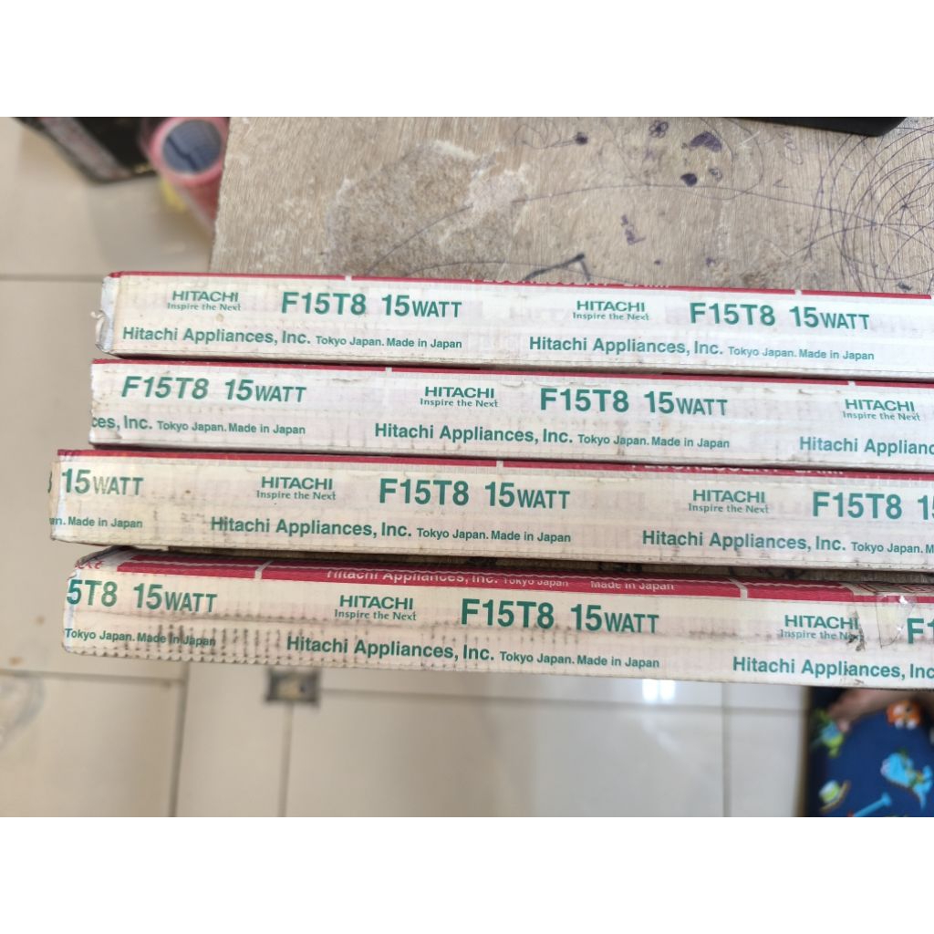 Lampu TL Hitachi F15T8 15watt lampu serangga
