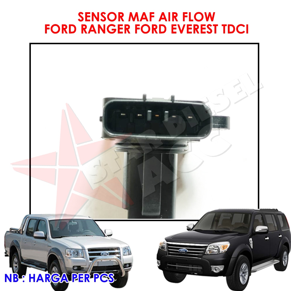 SENSOR MAF AIR FLOW FORD RANGER FORD EVEREST TDCI SENSOR MASS AIRFLOW FORD TDCI