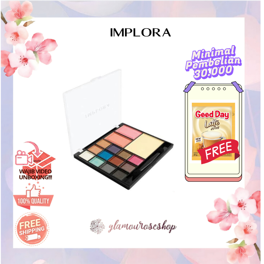 Implora Eyeshadow Palette 808 / EYESHADOW 15 COLOR