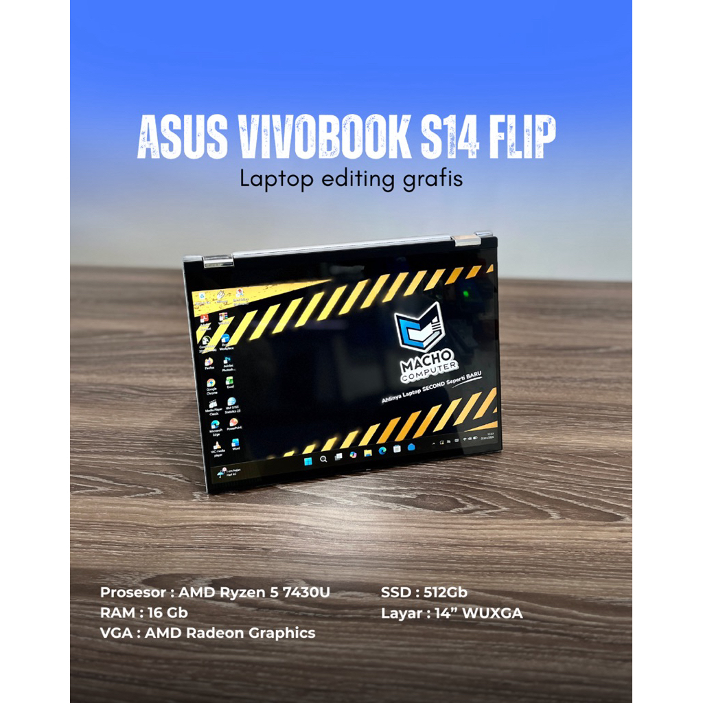 Asus Vivobook s 14 Flip Ryzen 5 7430U