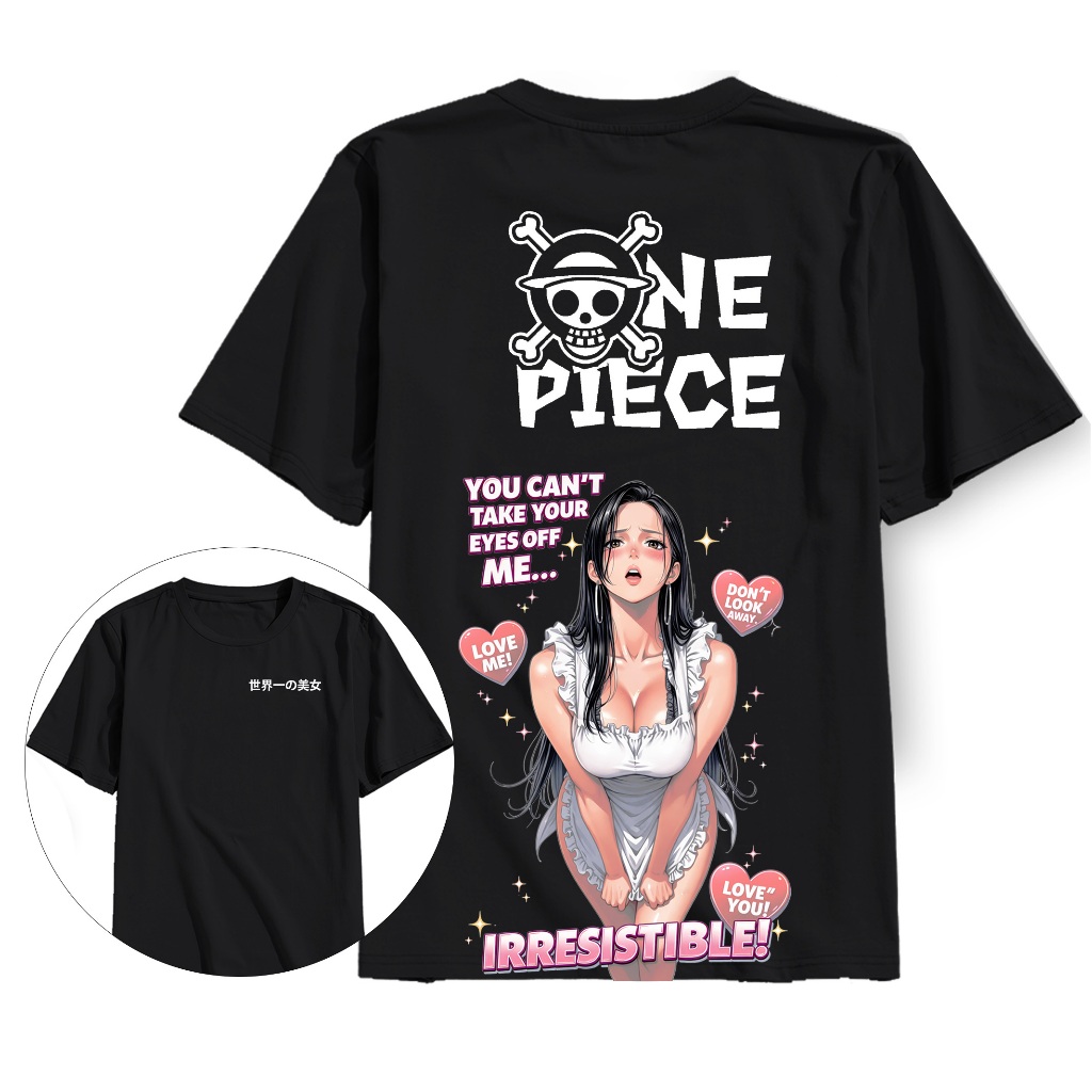 Lose Clothing Kaos Premium Sexy Girl Anime One Piece