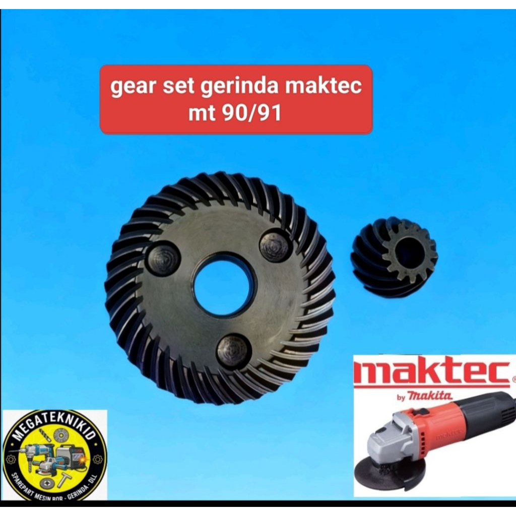 gear set gerinda maktec mt 90/91 gear set gerinda maktec mt 90/91