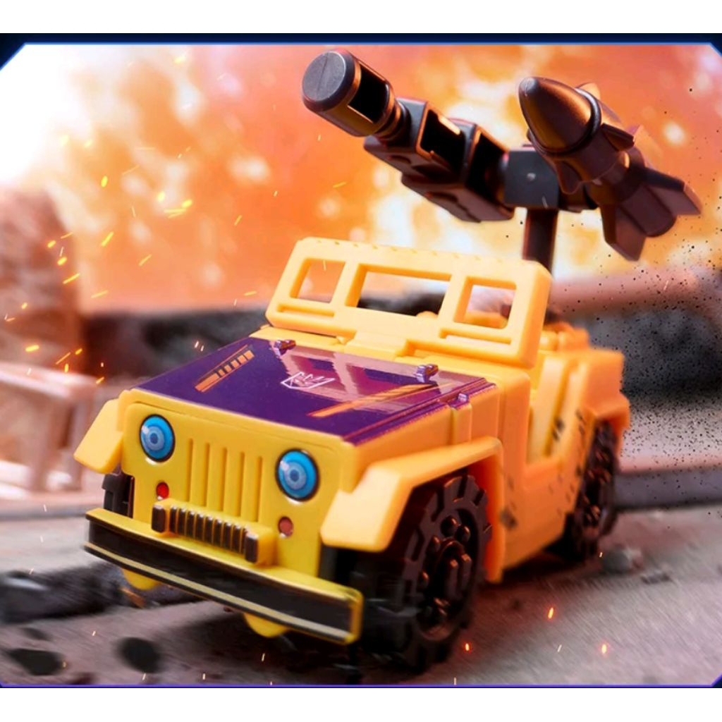 Blokees transformer defender version 05 Swindle Vehicle