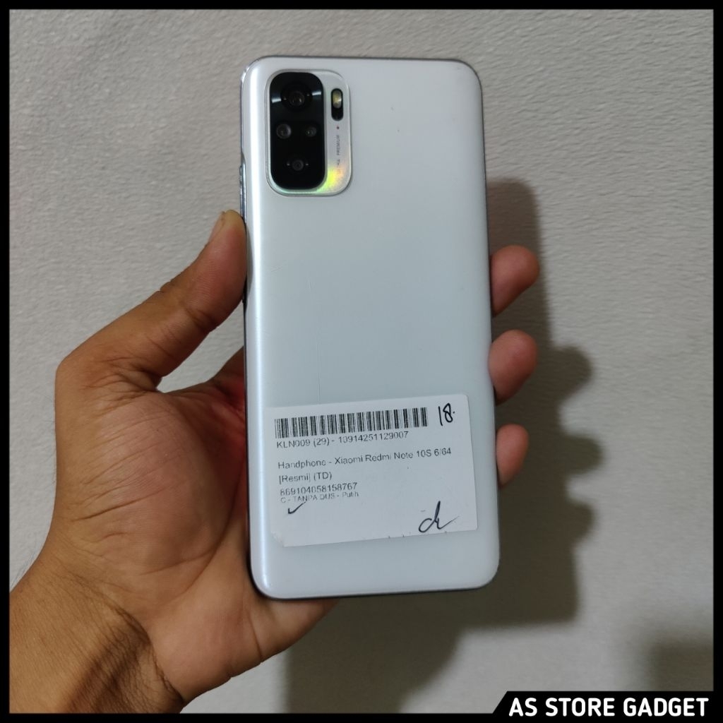 Redmi Note 10s 6/128 Second Handphone