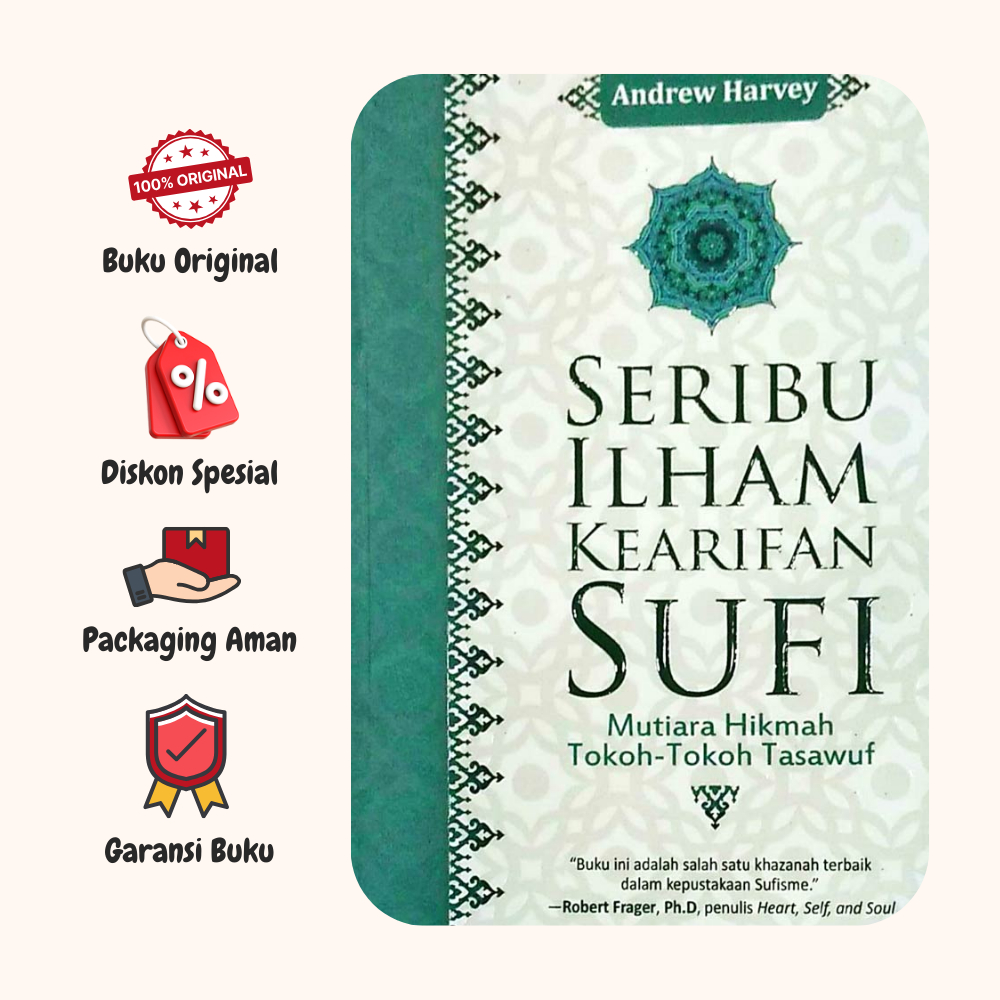 BUKU SERIBU ILHAM KEARIFAN SUFI - ANDREW HARVEY - ALIFIA BOOKS - ORIGINAL- AN