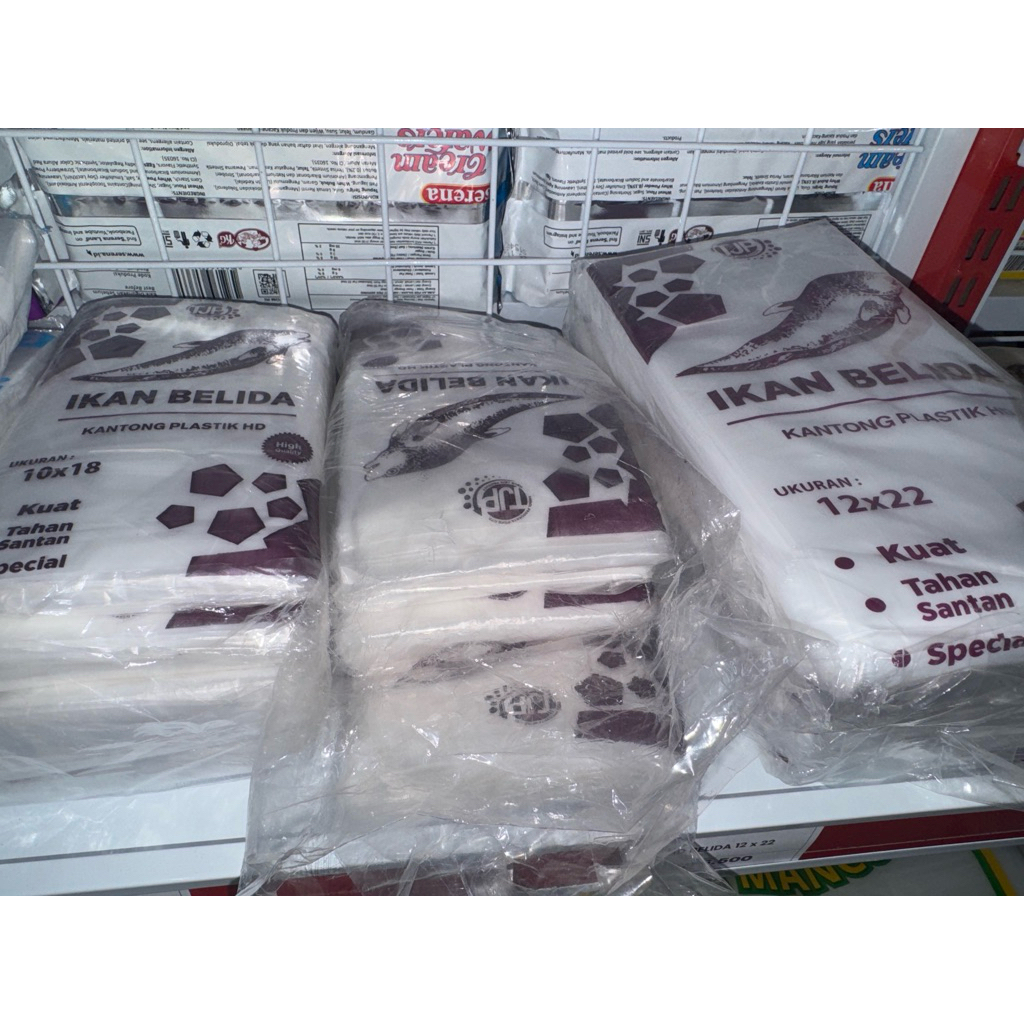 Plastik HD Belida Berbagai Ukuran
