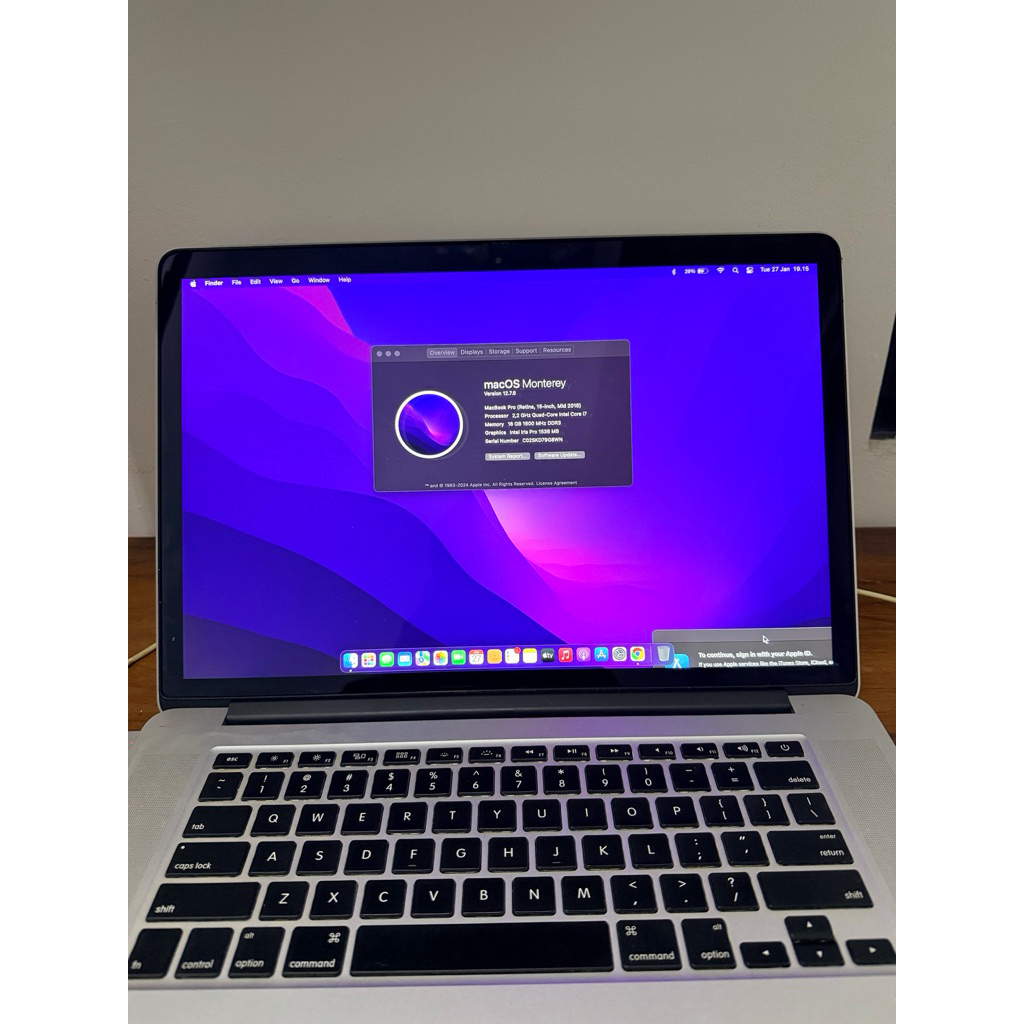 Macbook Pro 2015 second