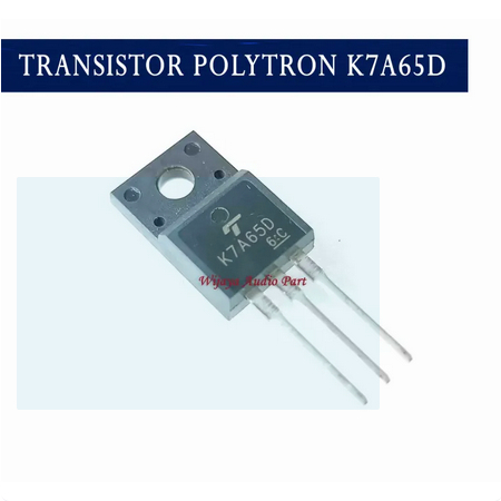 TRANSISTOR FET K7A65D K 7A65D K 7A65 D POLYTRON