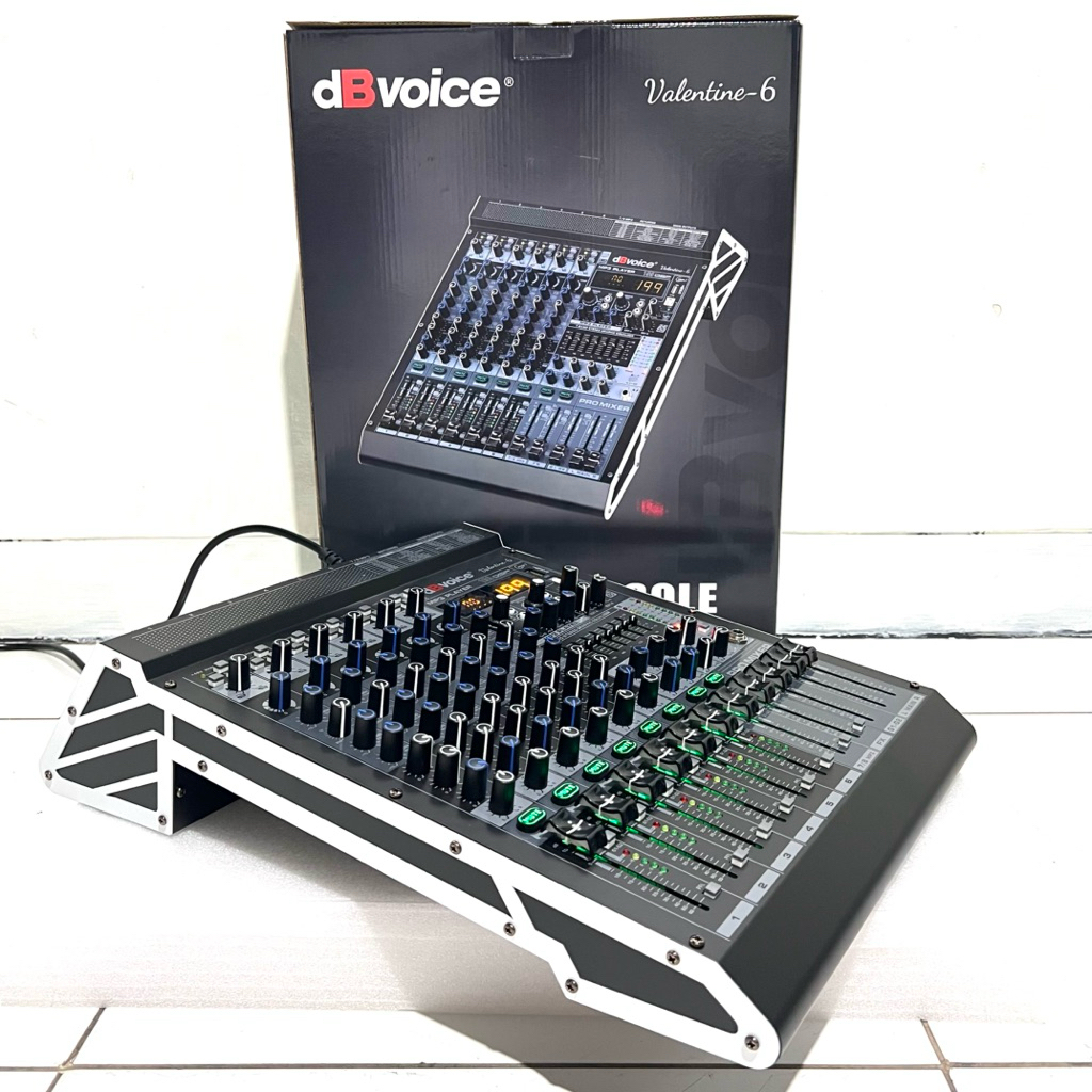 Mixer dBVoice Valentine 6 Original 6 Channel With Bluetooth – Compressor