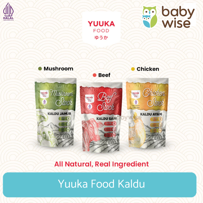 Yuuka Food Kaldu - Kaldu Asli MPASI Non MSG