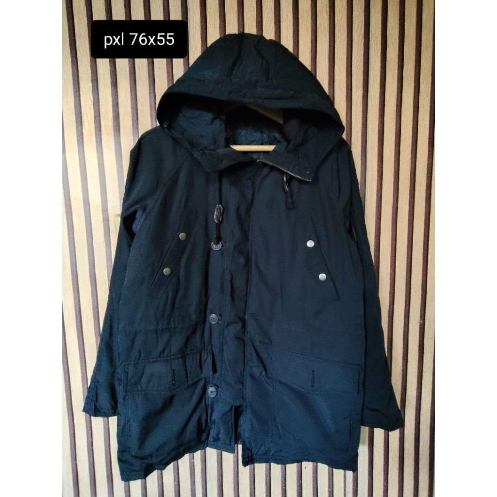 jaket parka GU global uniqlo