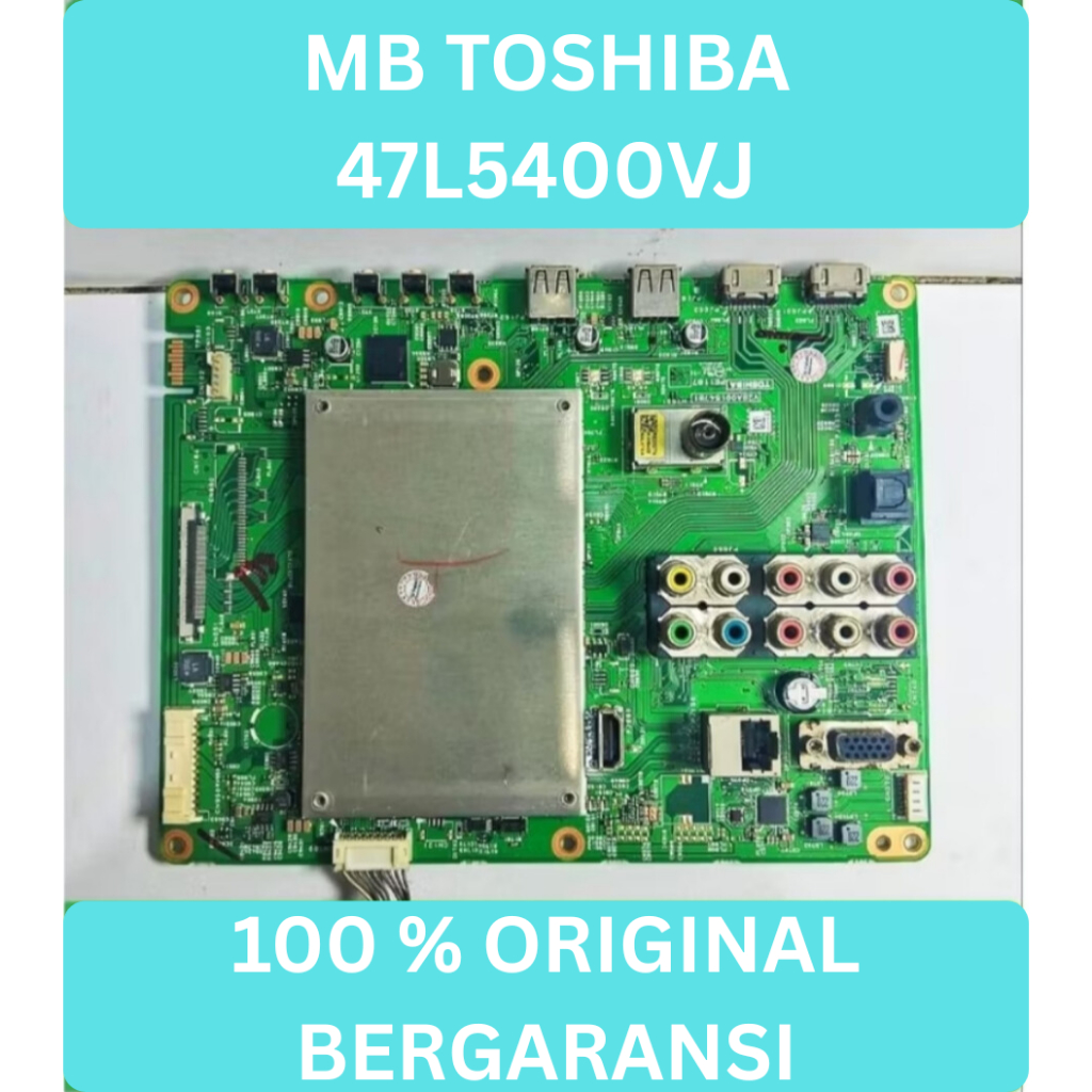 Mb TOSHIBA 47L5400VJ Power Supply Mesin Module Mobo Regulator