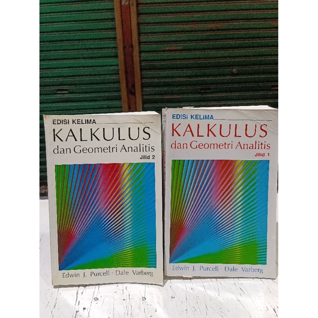 Buku Kalkulus dan Geometri Analitis Jilid 1 dan 2, Edisi Kelima - Edwin J. Purcell