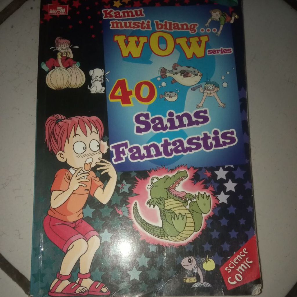 40 Sains fantastis,science comic