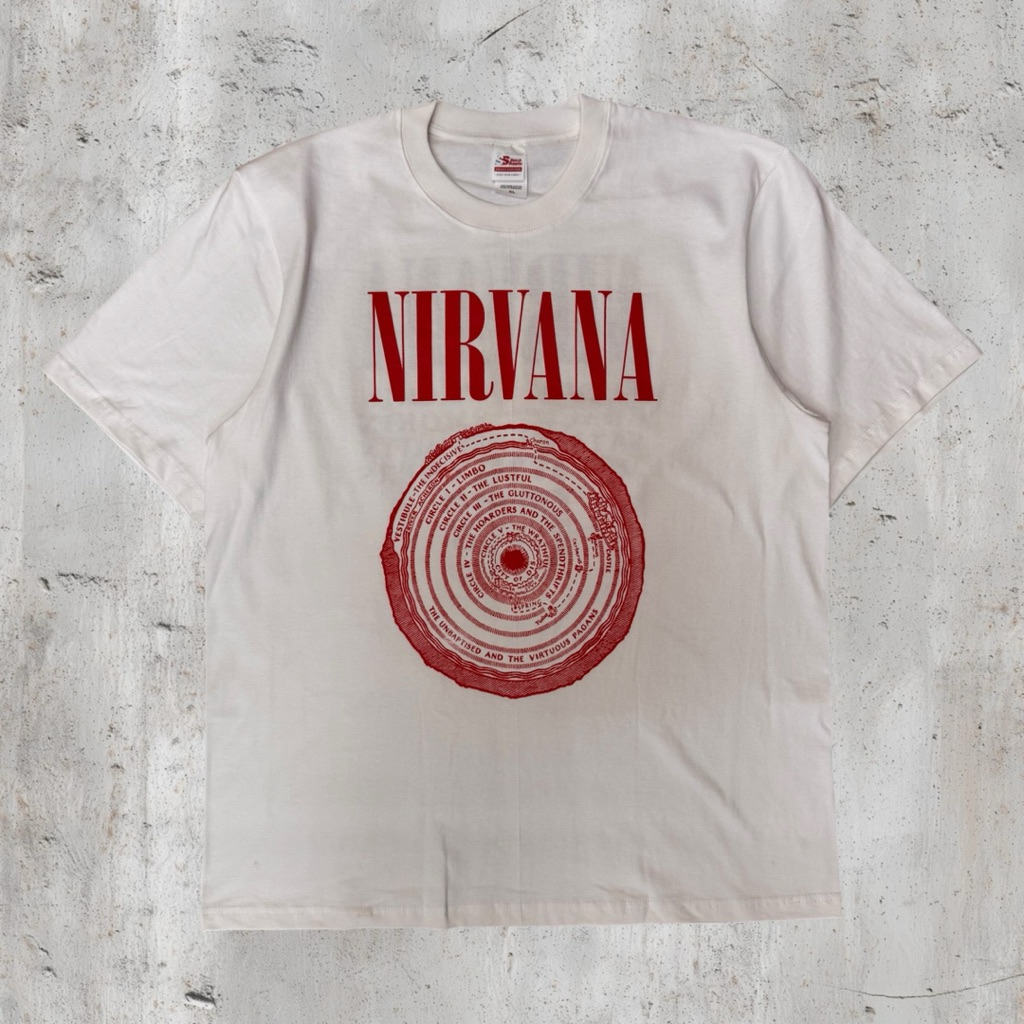 KAOS BAND | NIRVANA VESTIBULE SUBPOP PUTIH