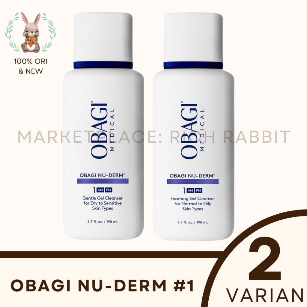Obagi Nu-Derm Nu Derm Foaming Gel Sabun Wajah Cuci Muka 198 ML