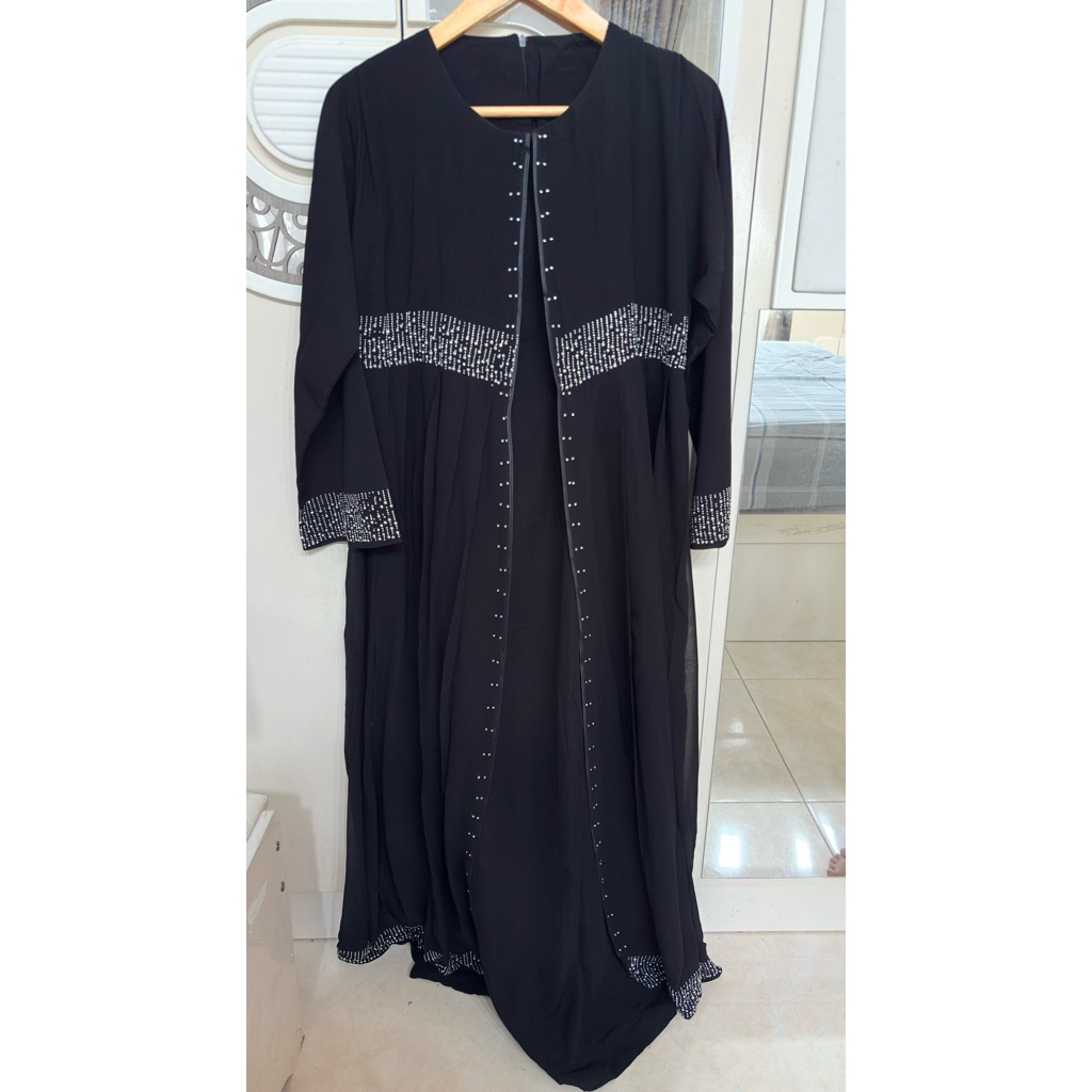 preloved abaya hitam