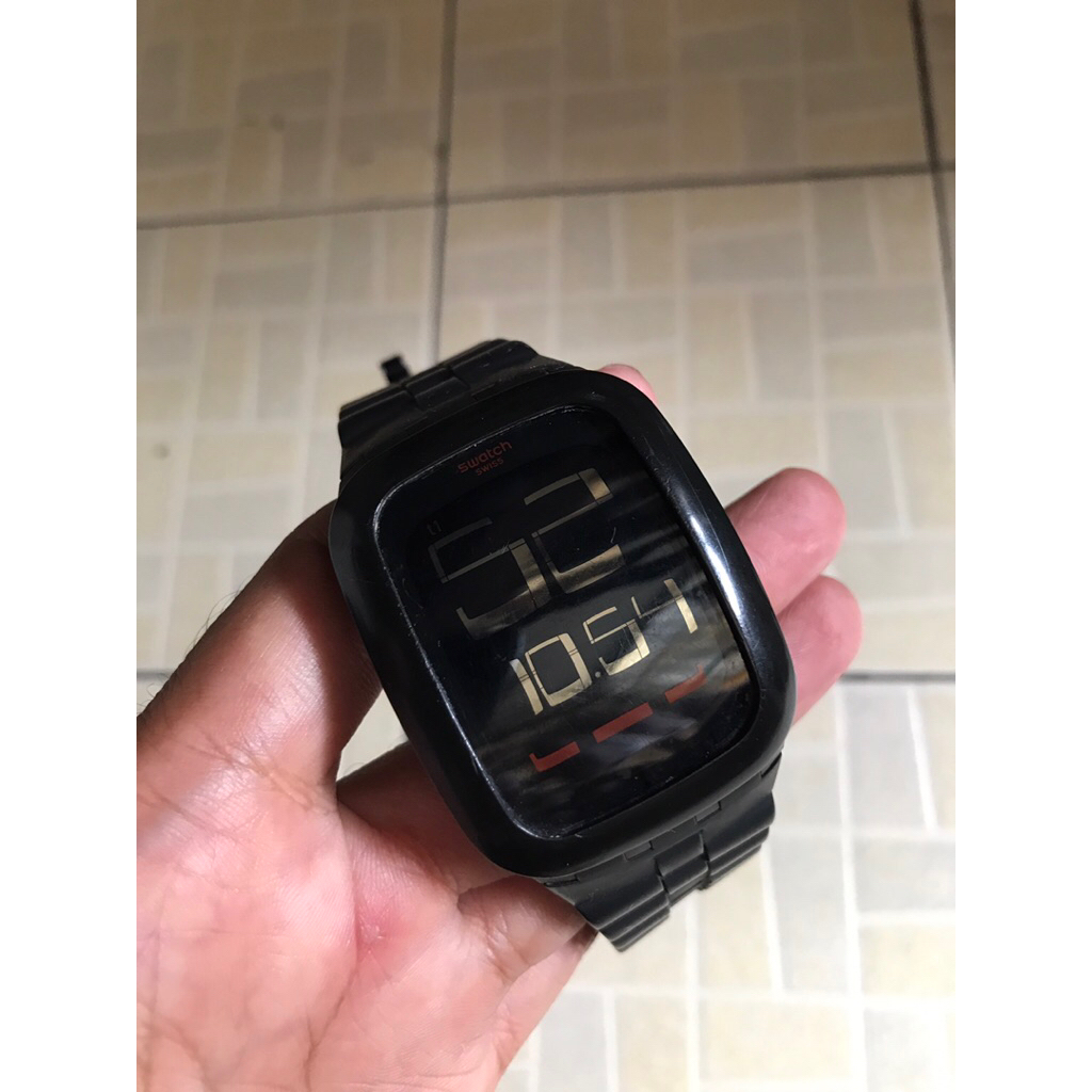 jam tangan swatch touch original second