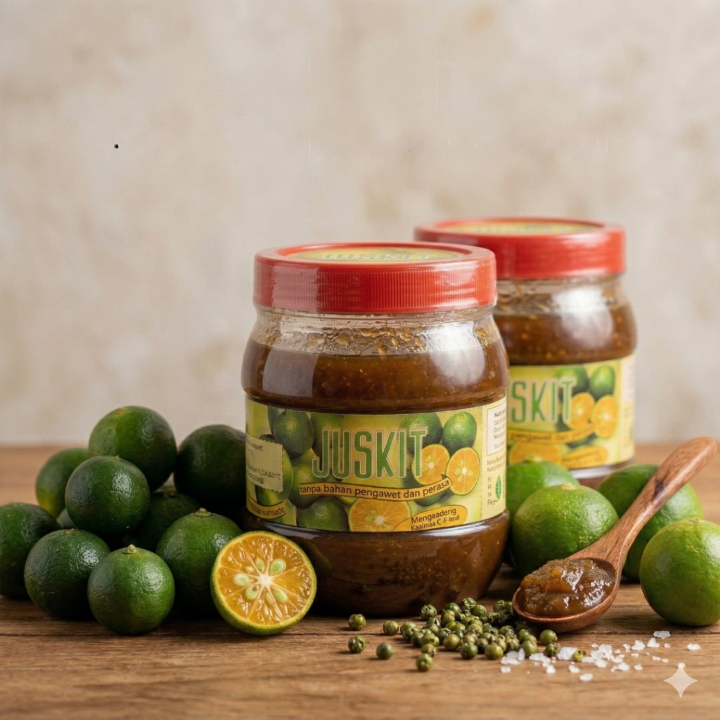 Minuman juskit jus buah jeruk katsuri kietna