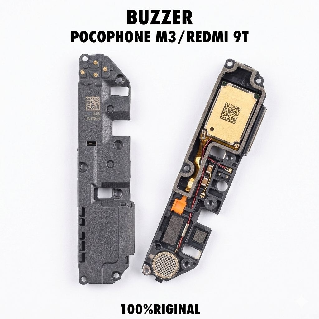 BLUZER SPIKER MUSIK HP Xiaomi pocophone M3 / Redmi 9T original