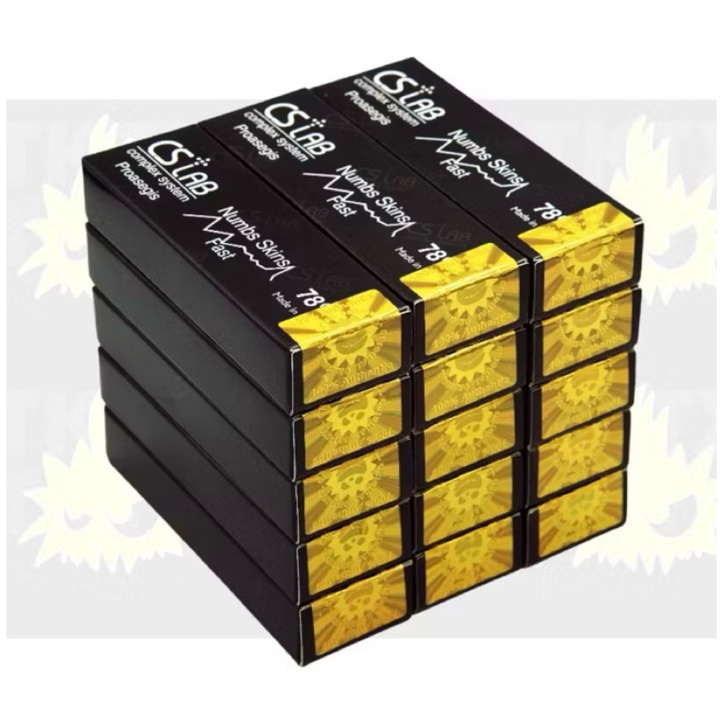 Anastesi Cslab78% untuk kebal tatto/sulamalis/bibir/laser/dermapen