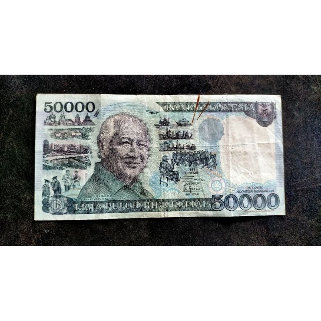 Uang 50000 Suharto 1993/1995