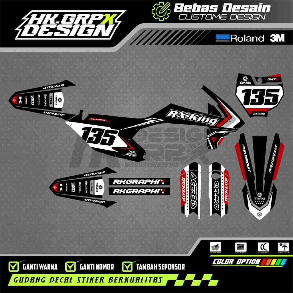 DECAL STIKER KTM 85 2020 - KTM 250 2017 - KTM 250 2020-2022 - KTM 85 2014-2016 - PREMIUM FULLBODY CU