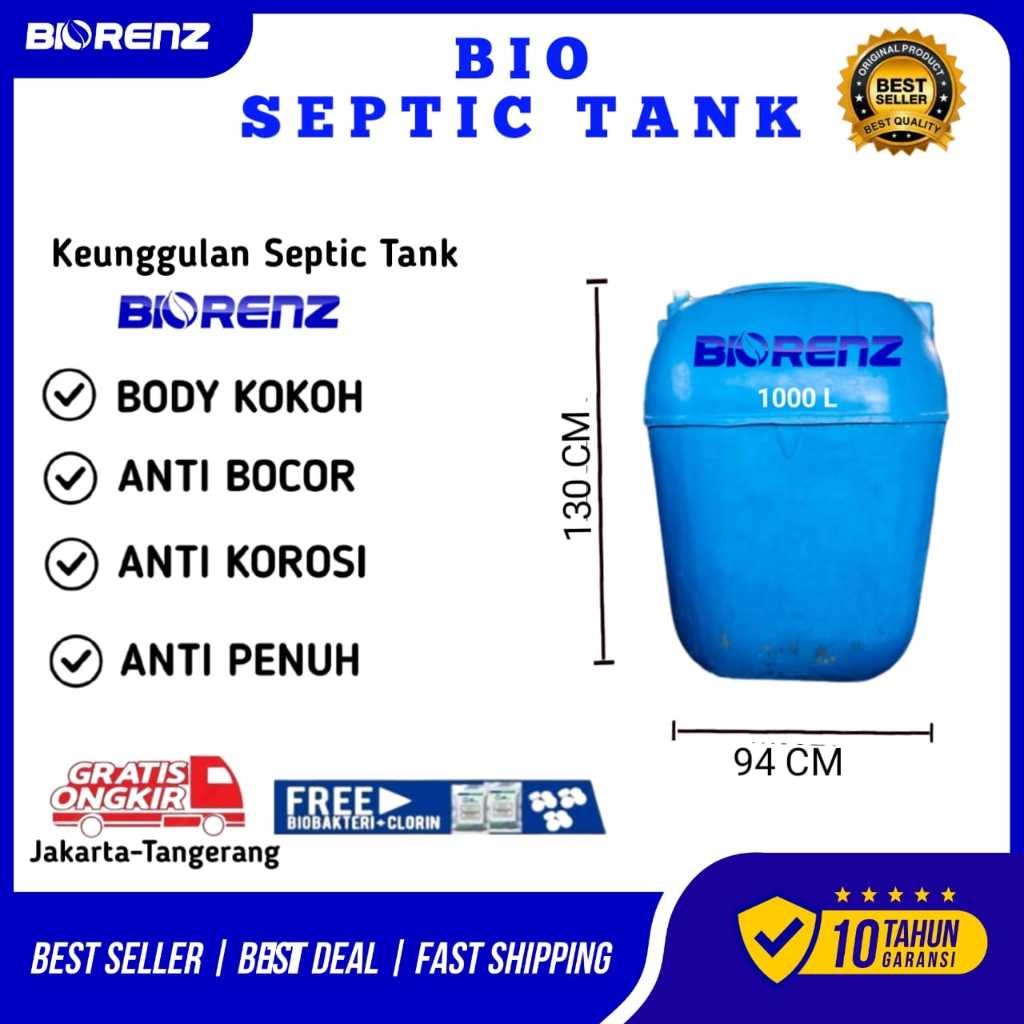 SepticTank,BioTech,BioFill,BioTank,BioRenz 1000L