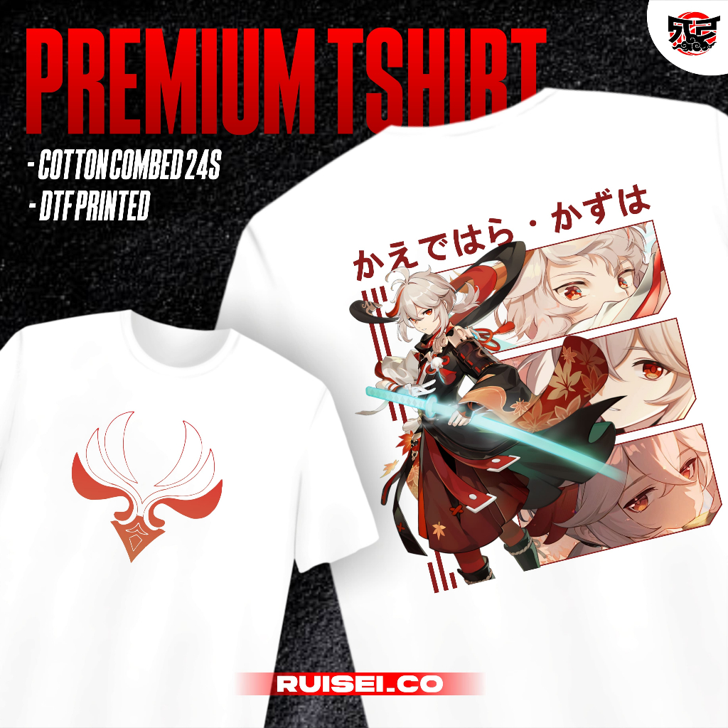 Kaos Anime Genshin Impact KAZUHA