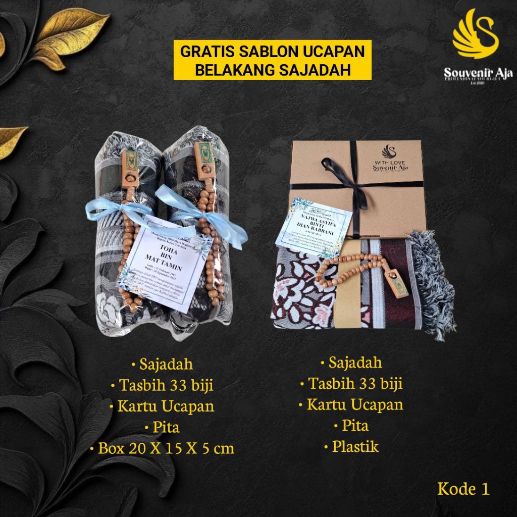 Souvenir Tahlilan Orang Meninggal / Souvenir 1000 Hari Orang Meninggal / Souvenir Haji Unik / Souven