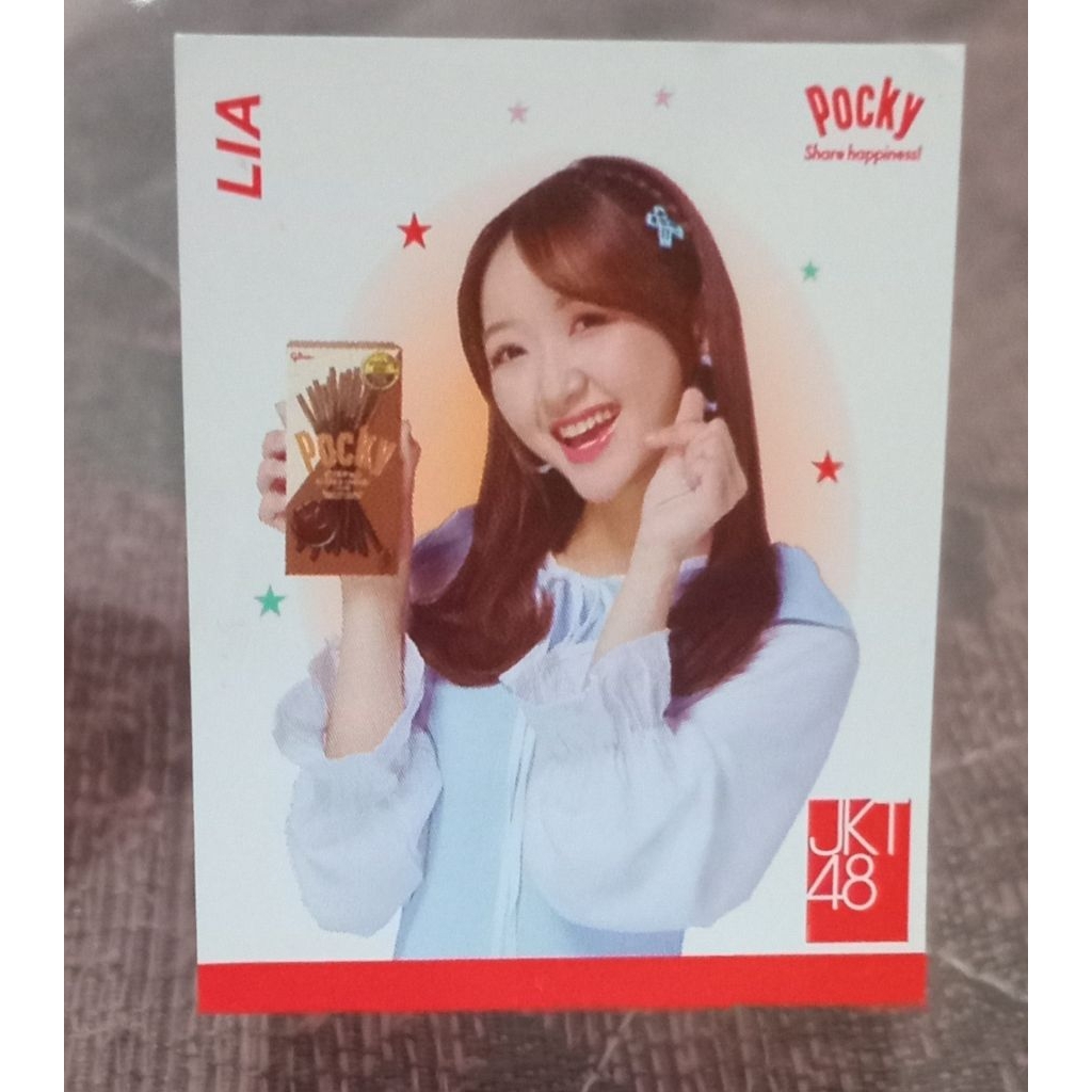 stiker pocky x jkt48 limited offc