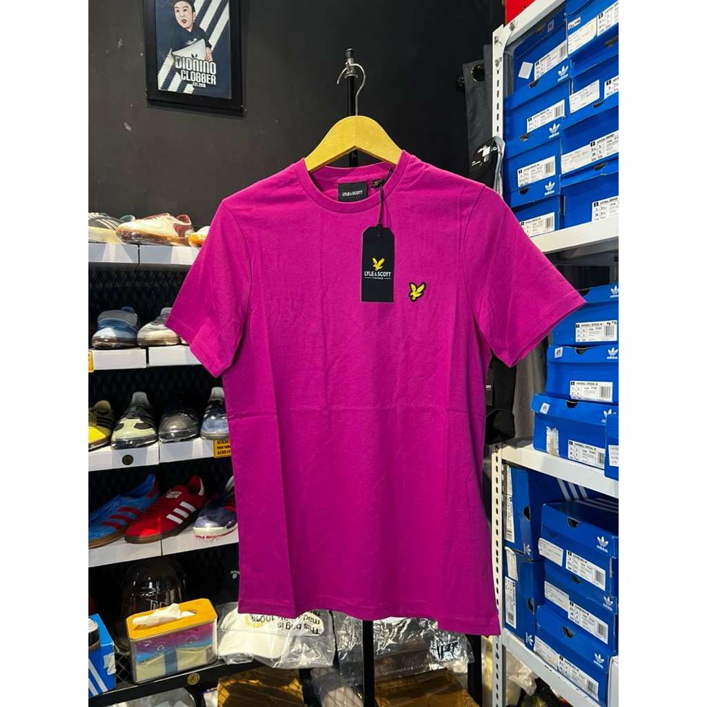Tshirt Lyle And Scott Pink Magenta Originals