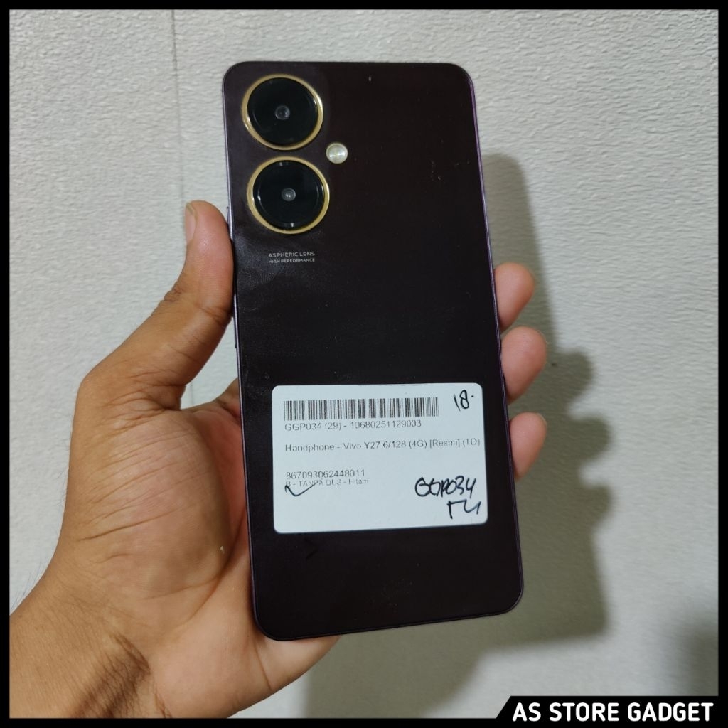 Vivo Y27 6/128 Second Handphone