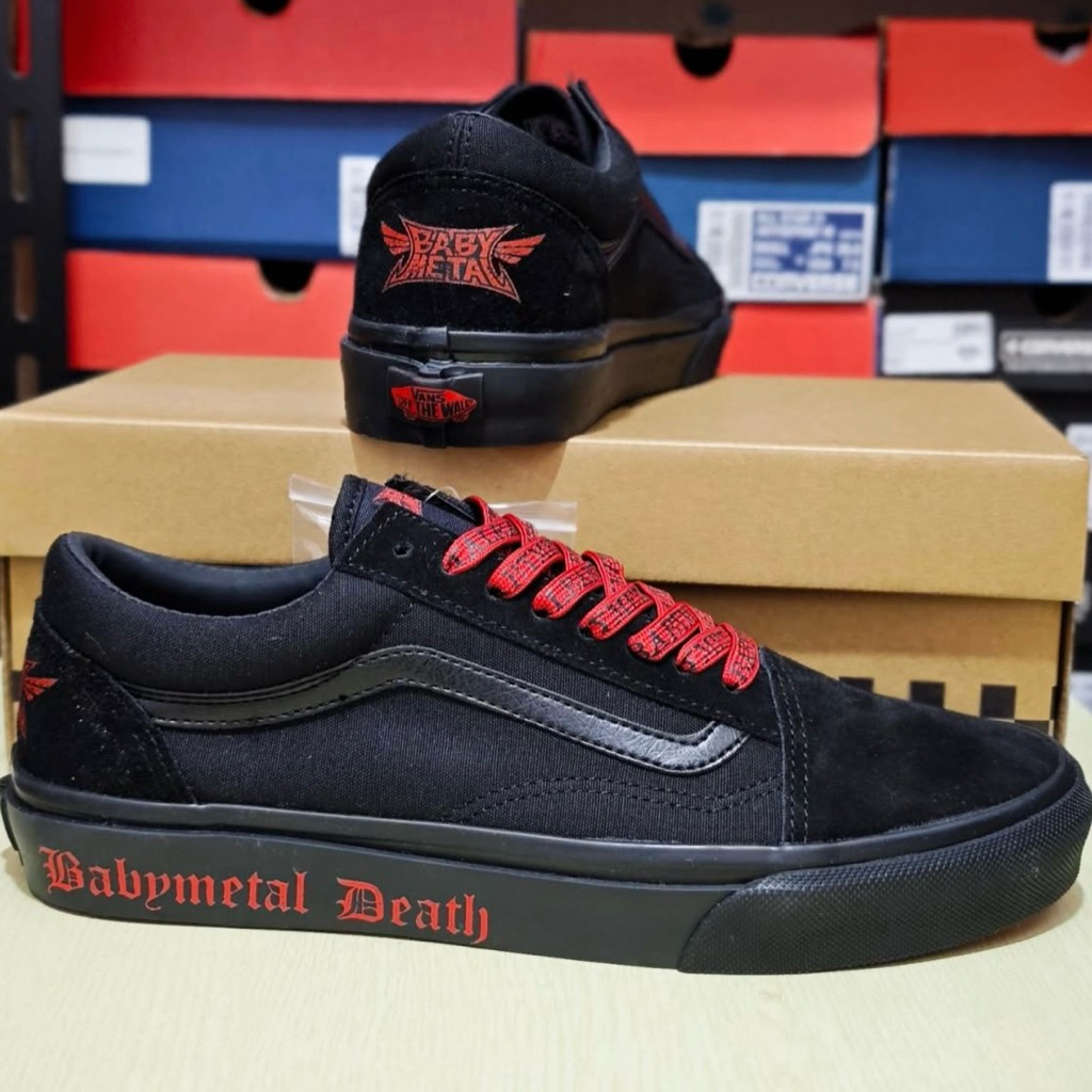 Sepatu Vans x Babymetal New Size 43 Original Limited