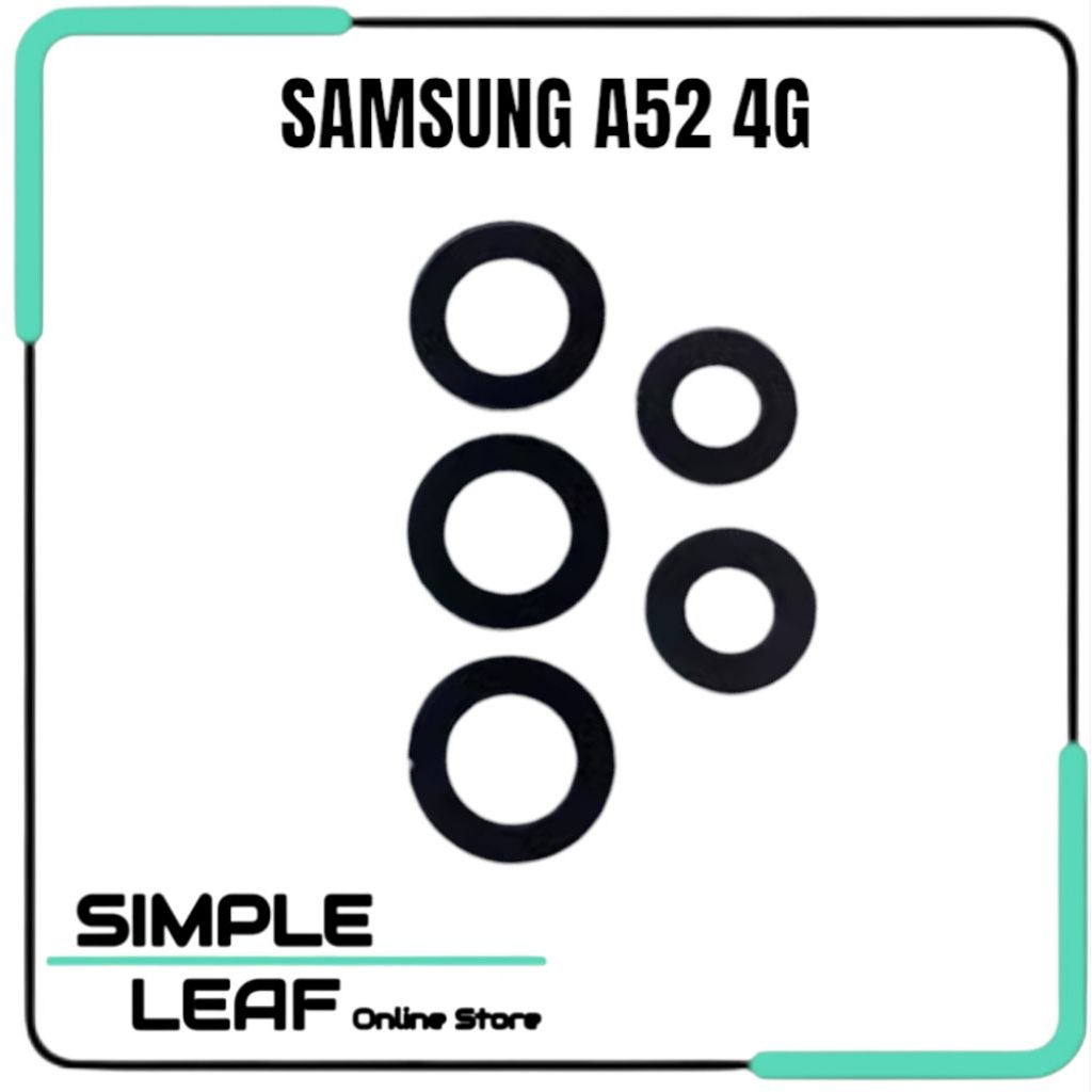 Lensa Kamera / Kaca Kamera Belakang Samsung A52 4G