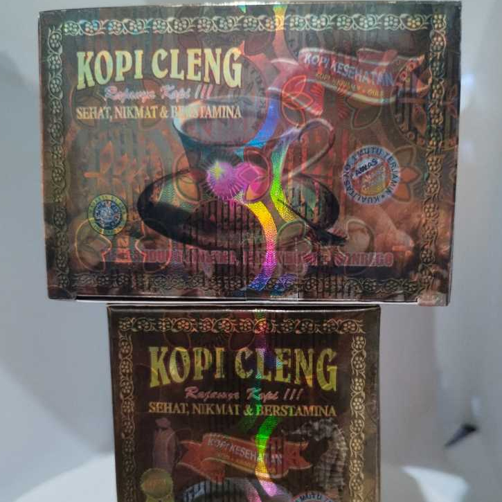 10 Sachet Kopi Cleng Original - Membantu Meningkatkan Stamina
