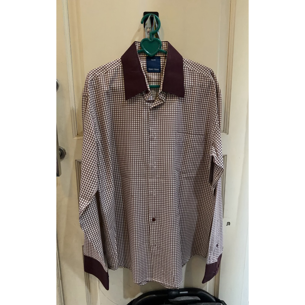 kemeja lengan panjang stanley adam