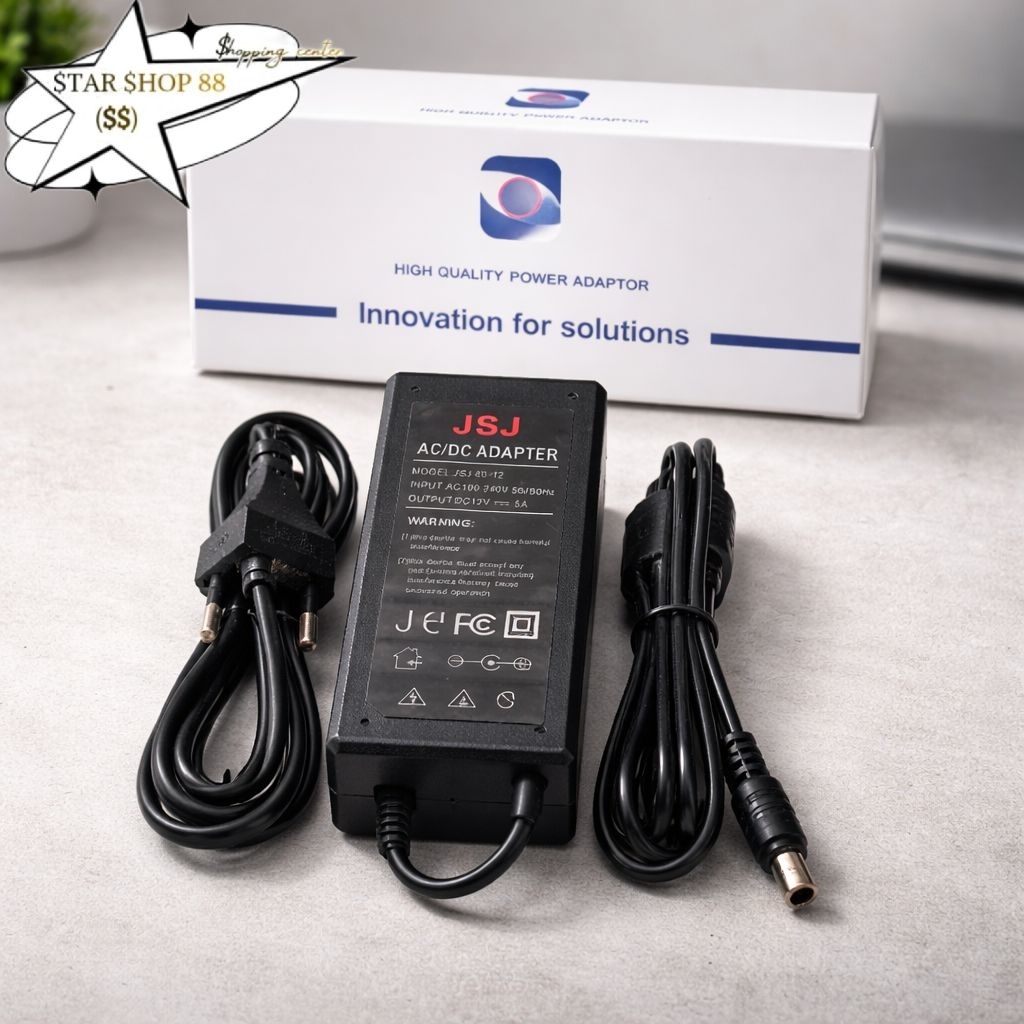 STAR88 Adaptor DC 12V 5A Adaptor Pompa DC 12V 6.5 Ampere