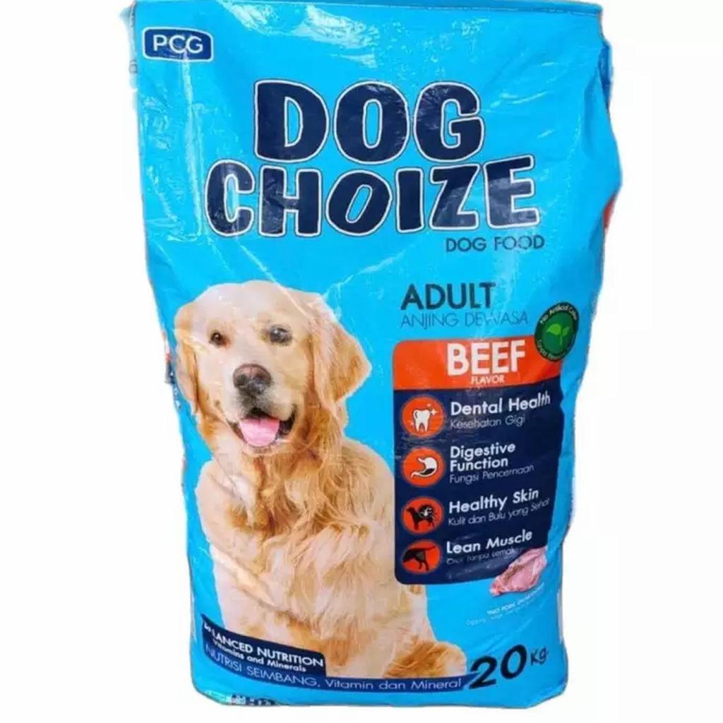 Dog Choize Beef 20kg | Makanan anjing Dog Choize 20kg