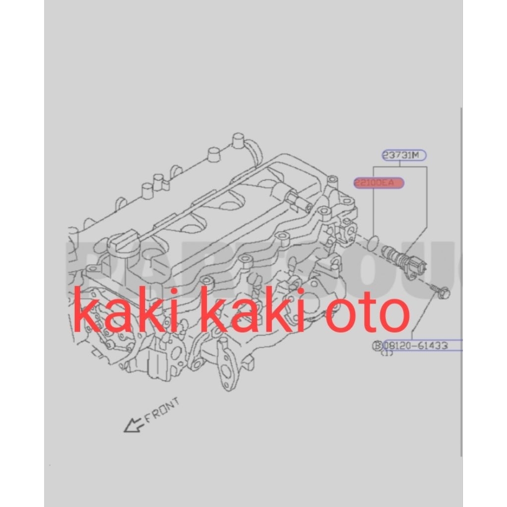 Seal oring sensor camshaft seal oring sensor noken as gasket oring mesin oring navara d40 d-40