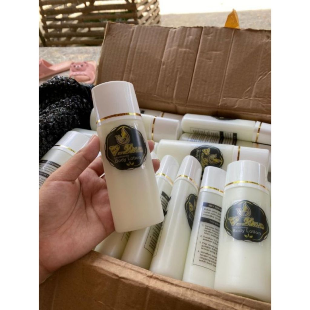 HB malam V-skin Original Lotion Pencerah Kulit