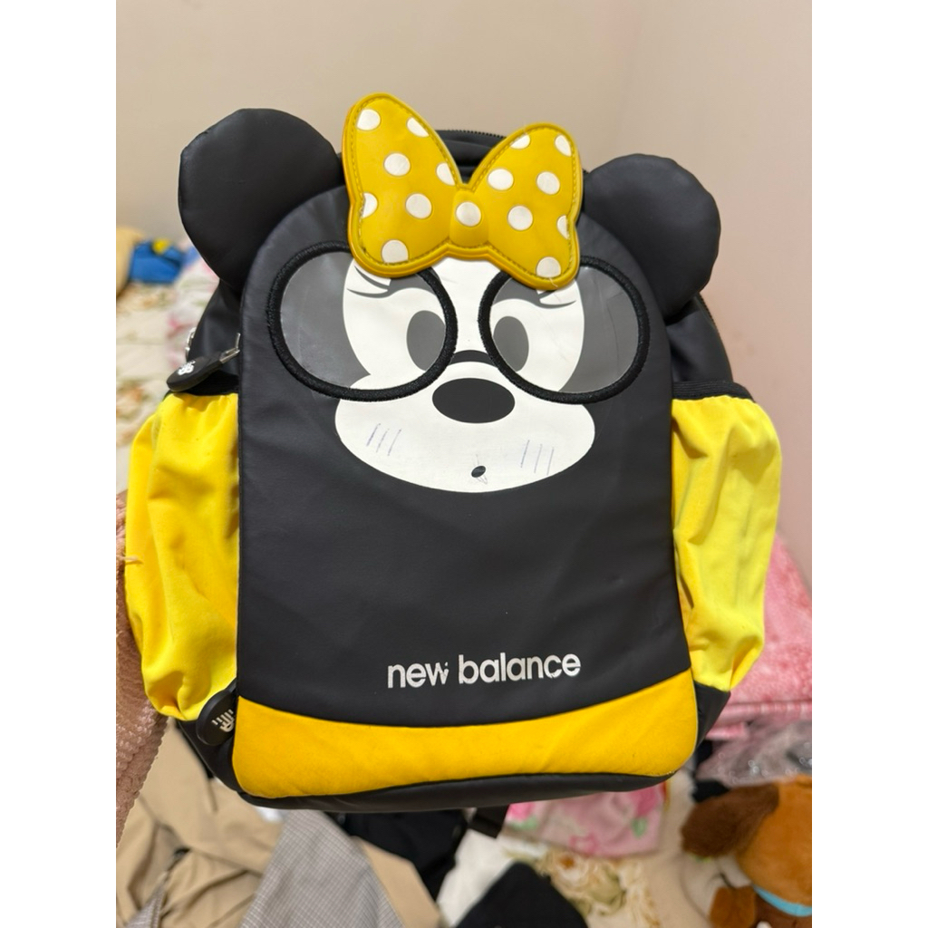 tas anak paud new balance collab disney